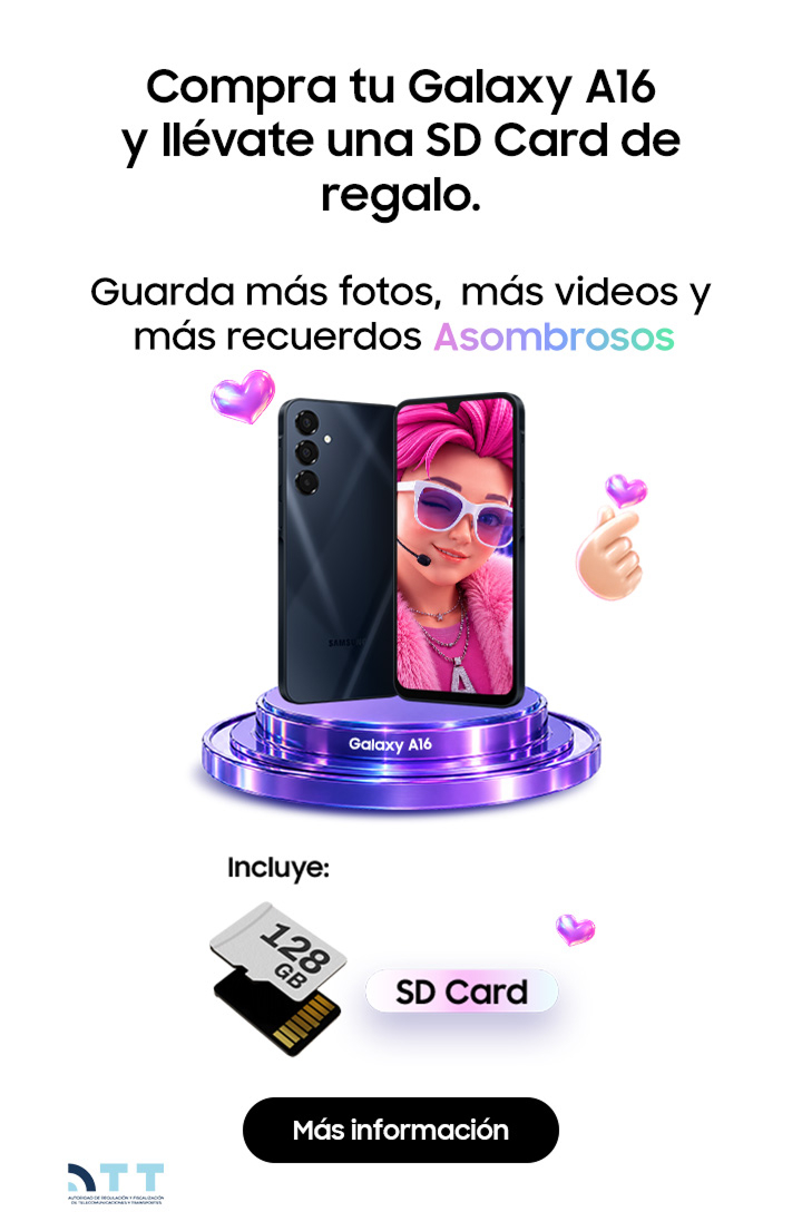 Galaxy A16 | Incluye SD Card