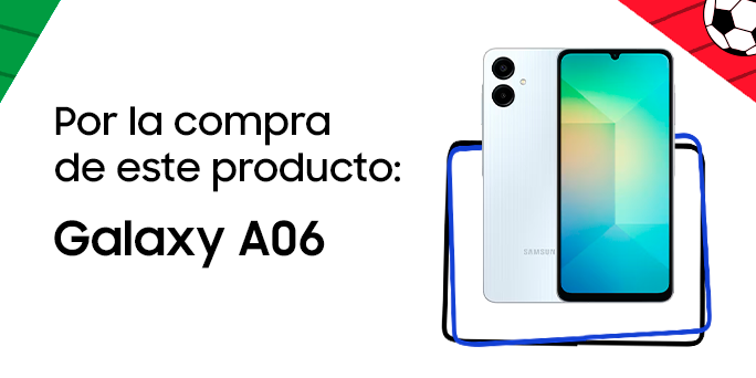 Por la compra de este producto: Galaxy A06