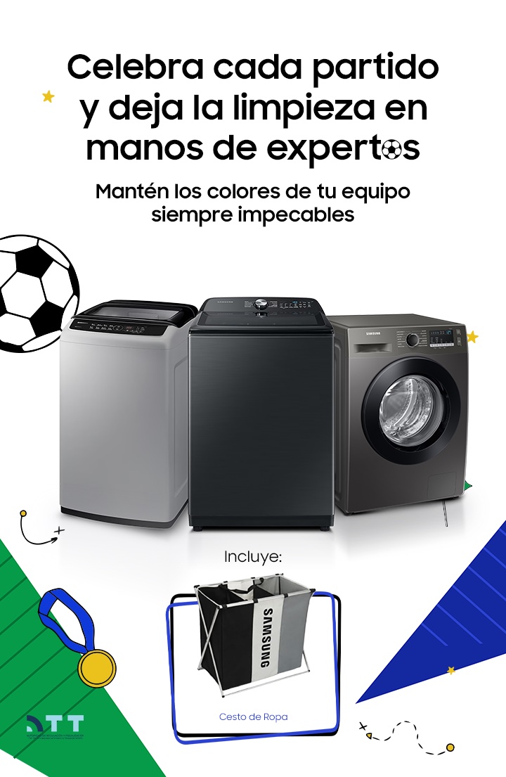 Lavadora Samsung con regalo