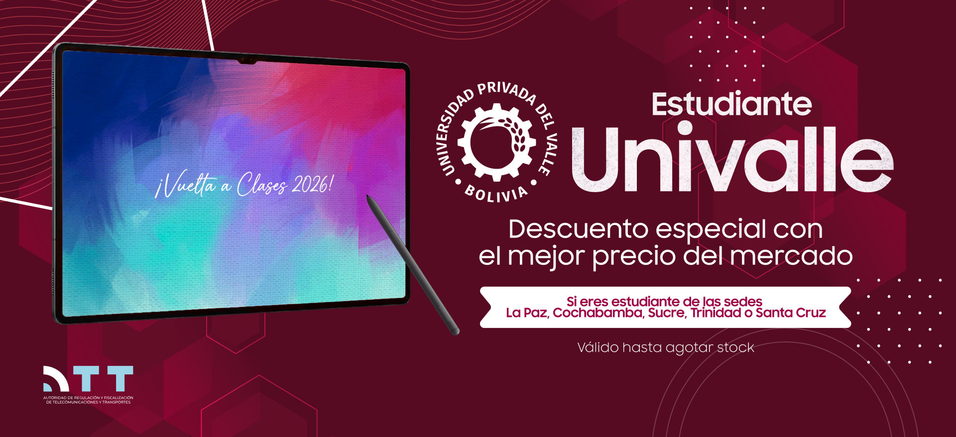 Descuentos Estudiantes UCB